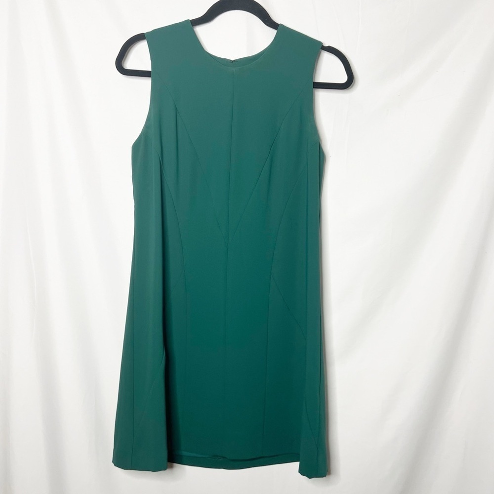 Amanda Uprichard Harlow Emerald Green Sleeveless Dress Size Small